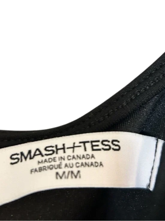 Smash Tess Drew Wide Leg Romper- Black Microscuba- Size Medium - Picture 10 of 16